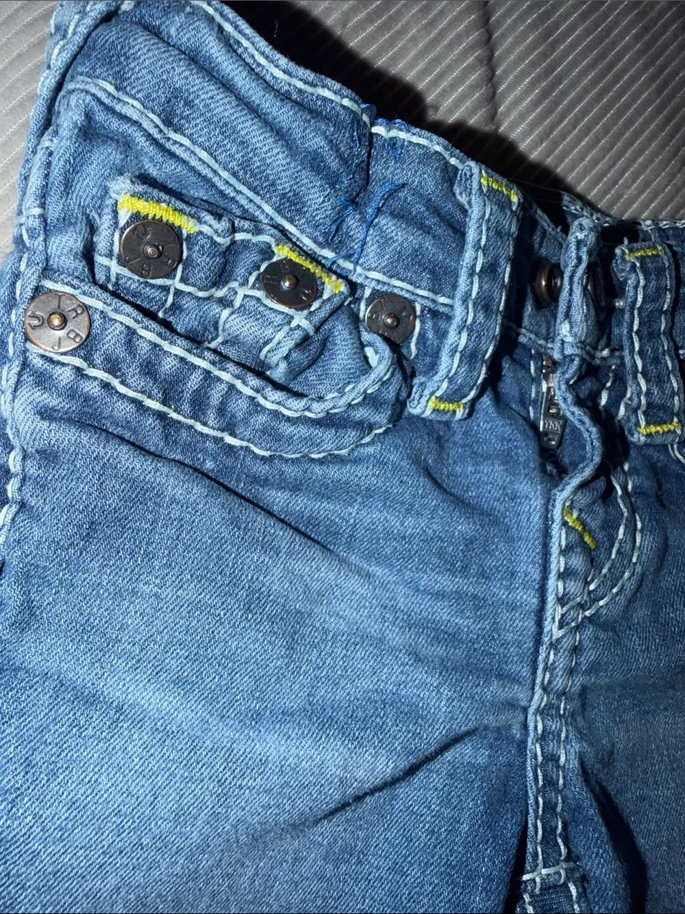 True Religion, pair  Frayed Hem, Geno cut off shorts- READ 💗 2T